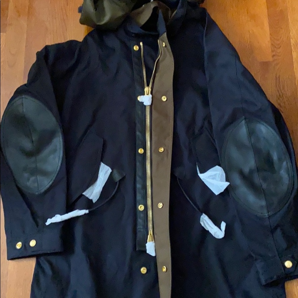 Brand New: Coach Faux Shearling Twill Jacket - Picture 9 of 10